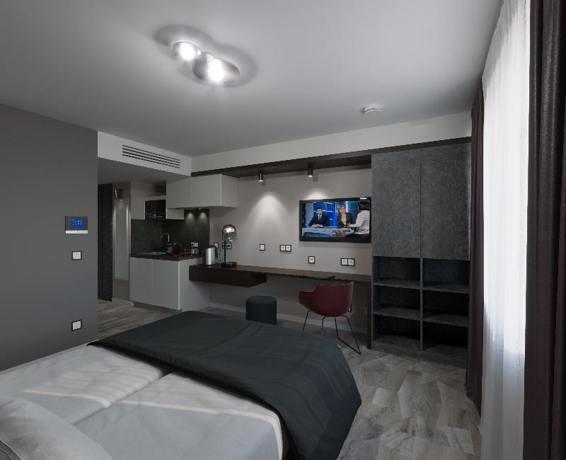 Апарт отель Maseven Muenchen Messe Dornach Ашхайм Экстерьер фото